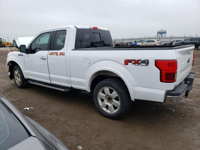 1FTEX1EP7KKC19607 - 2019 FORD F150 SUPER CAB WHITE photo 2