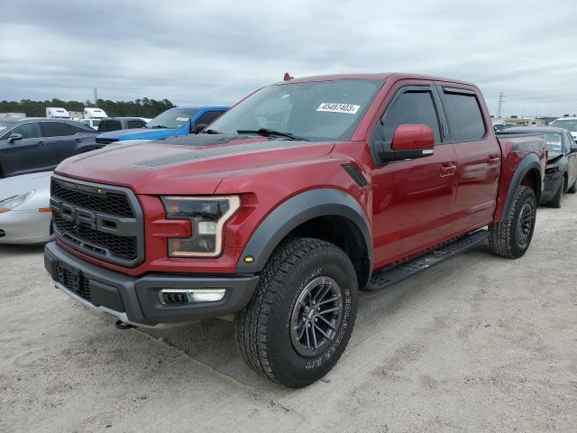 1FTFW1RG7KFB95786 - 2019 FORD F150 RAPTOR BURGUNDY photo 1