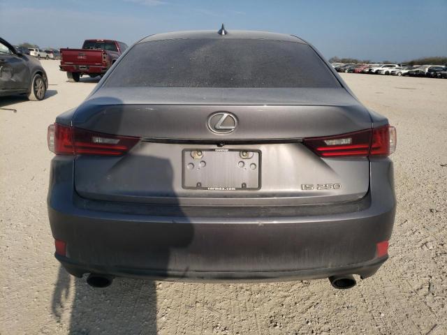 JTHBF1D23E5042406 - 2014 LEXUS IS 250 GRAY photo 6