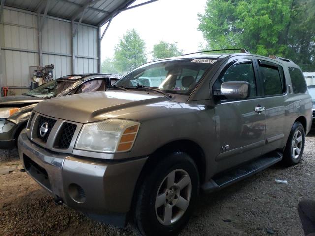 5N1BA08C67N710887 - 2007 NISSAN ARMADA SE TAN photo 1