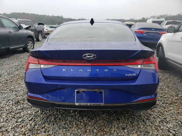 KMHLN4AJ1PU056010 - 2023 HYUNDAI ELANTRA LIMITED BLUE photo 6