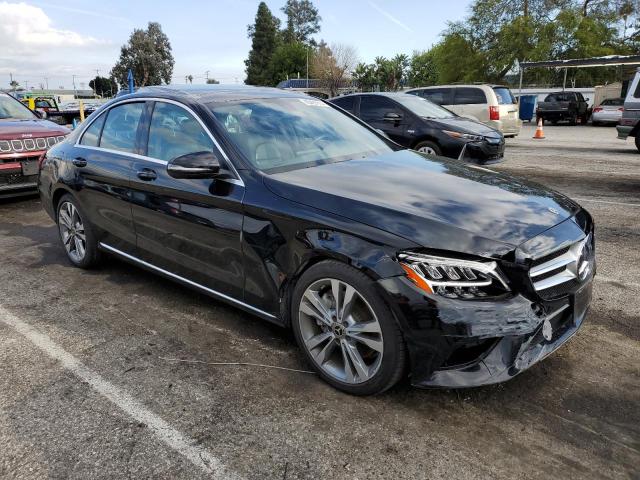 55SWF8DB4KU306236 - 2019 MERCEDES-BENZ C 300 BLACK photo 4