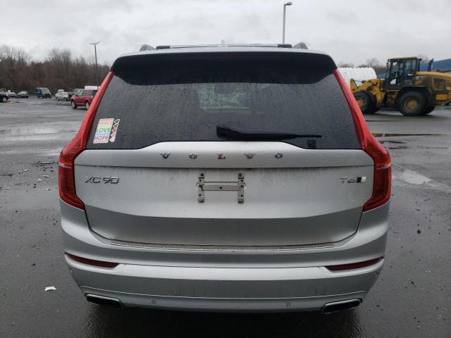 YV4A22PK8G1092574 - 2016 VOLVO XC90 T6 SILVER photo 6