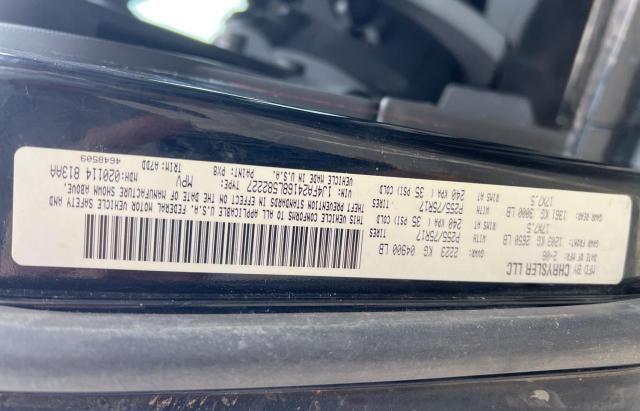 1J4FA24168L582227 - 2008 JEEP WRANGLER X BLACK photo 10