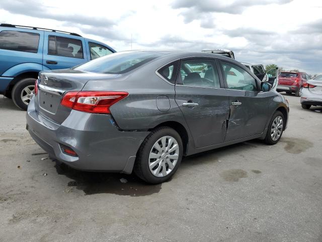 3N1AB7AP5KY324558 - 2019 NISSAN SENTRA S GRAY photo 3