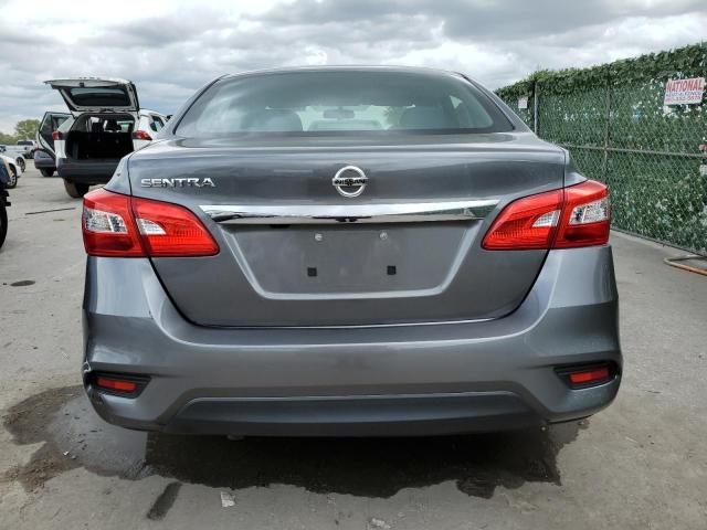 3N1AB7AP5KY324558 - 2019 NISSAN SENTRA S GRAY photo 6