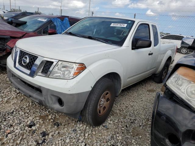 1N6BD0CT9JN762845 - 2018 NISSAN FRONTIER S WHITE photo 1