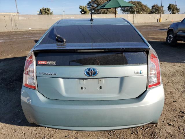 JTDKN3DU3D5543117 - 2013 TOYOTA PRIUS GREEN photo 6