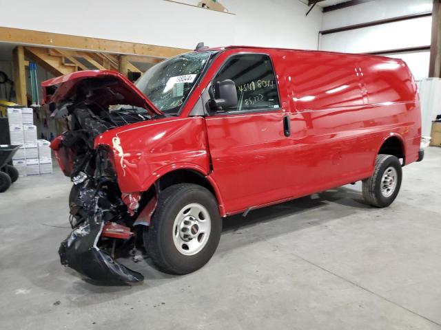 1GTW7AFG2K1317968 - 2019 GMC SAVANA G2500 RED photo 1