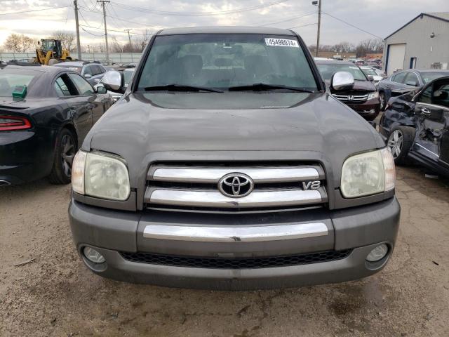 5TBDT44156S547492 - 2006 TOYOTA TUNDRA DOUBLE CAB SR5 TAN photo 5