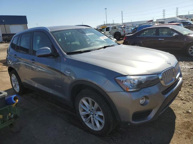 5UXWX9C53G0D70257 - 2016 BMW X3 XDRIVE28I GRAY photo 4