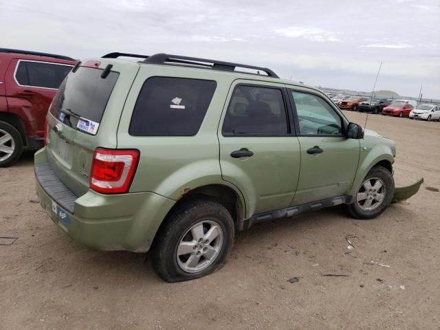 1FMCU93108KB09709 - 2008 FORD ESCAPE XLT GREEN photo 3