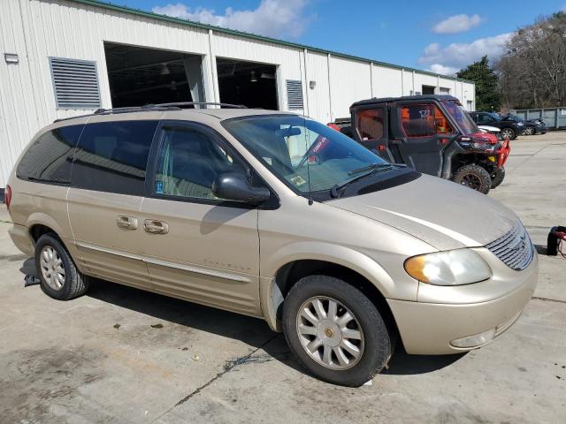 2C8GP54L21R402782 - 2001 CHRYSLER TOWN & COU LXI TAN photo 4