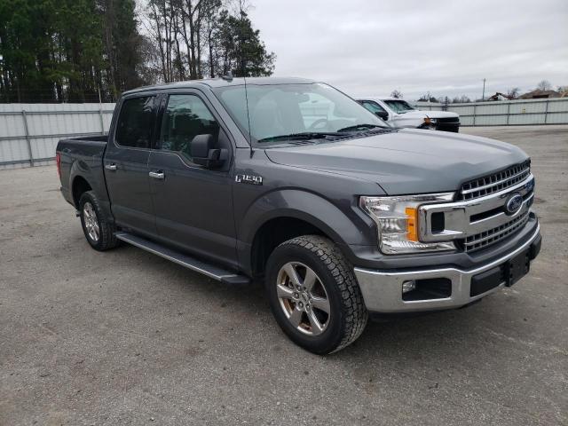 1FTEW1C56JFE57752 - 2018 FORD F150 SUPERCREW GRAY photo 4