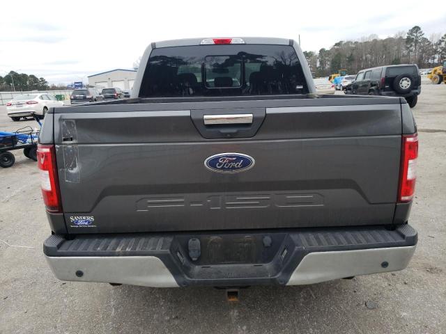1FTEW1C56JFE57752 - 2018 FORD F150 SUPERCREW GRAY photo 6