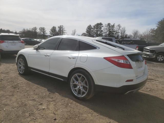 5J6TF2H59FL000457 - 2015 HONDA CROSSTOUR EXL WHITE photo 2