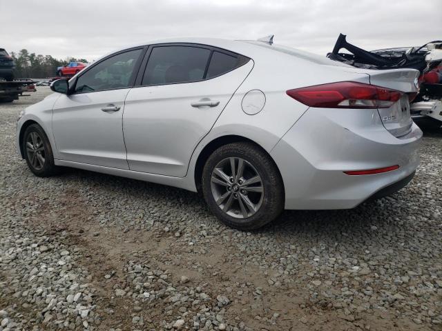 KMHD84LF5HU176348 - 2017 HYUNDAI ELANTRA SE SILVER photo 2