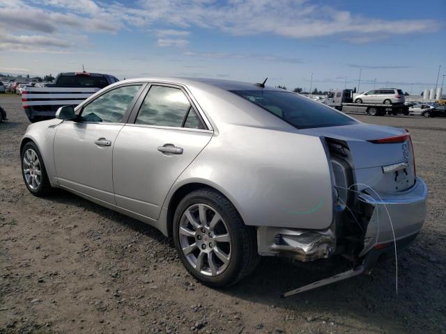 1G6DF577180130190 - 2008 CADILLAC CTS SILVER photo 2