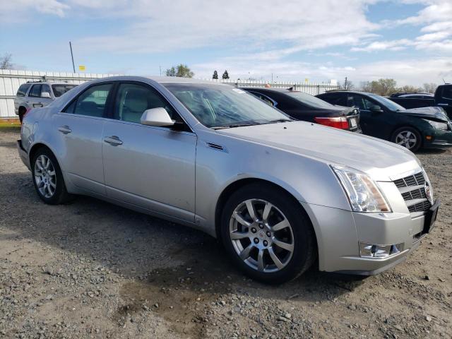 1G6DF577180130190 - 2008 CADILLAC CTS SILVER photo 4