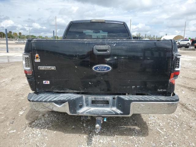 1FTPX12564NC48626 - 2004 FORD F150 BLACK photo 6