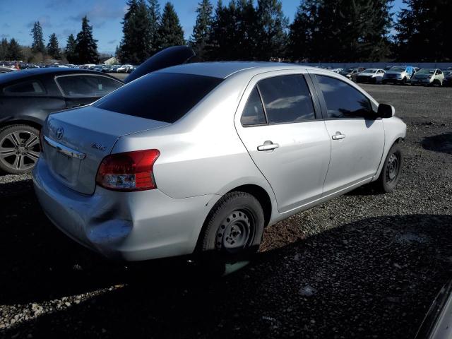 JTDBT923971154948 - 2007 TOYOTA YARIS SILVER photo 3