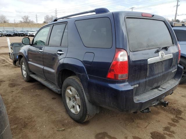 JTEBU14R58K026570 - 2008 TOYOTA 4RUNNER SR5 BLUE photo 2