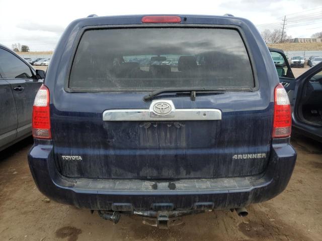 JTEBU14R58K026570 - 2008 TOYOTA 4RUNNER SR5 BLUE photo 6