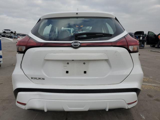 3N1CP5BV1RL505286 - 2024 NISSAN KICKS S WHITE photo 6