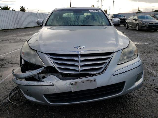 KMHGC46E59U030404 - 2009 HYUNDAI GENESIS 3.8L SILVER photo 5