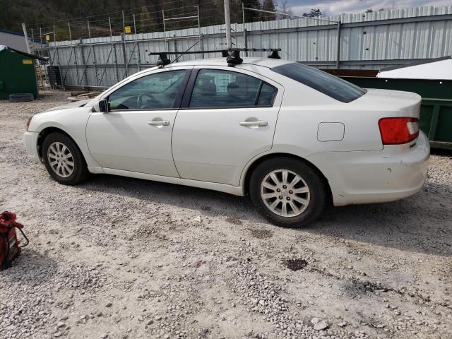 4A3AB36F49E005002 - 2009 MITSUBISHI GALANT ES WHITE photo 2