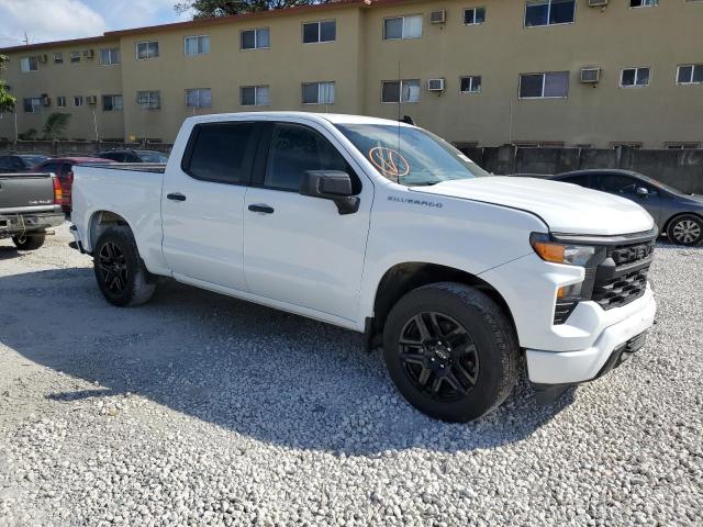 1GCPABEK8PZ165673 - 2023 CHEVROLET SILVERADO C1500 CUSTOM WHITE photo 4