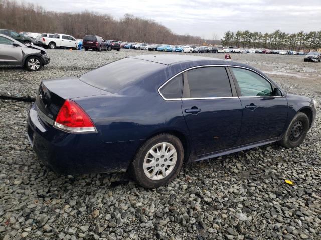 2G1WD5EM4B1285762 - 2011 CHEVROLET IMPALA POLICE BLUE photo 3