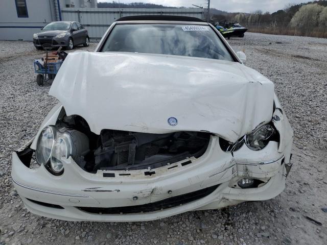 WDBTK56FX8F242480 - 2008 MERCEDES-BENZ CLK 350 WHITE photo 5