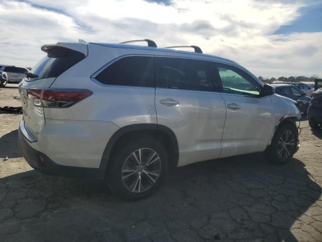 5TDKKRFH4GS153086 - 2016 TOYOTA HIGHLANDER XLE 白色 照片 3