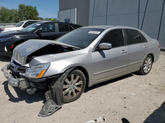 1HGCM66586A053881 - 2006 HONDA ACCORD EX SILVER photo 1