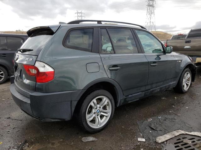 WBXPA934X5WD21441 - 2005 BMW X3 3.0I GREEN photo 3