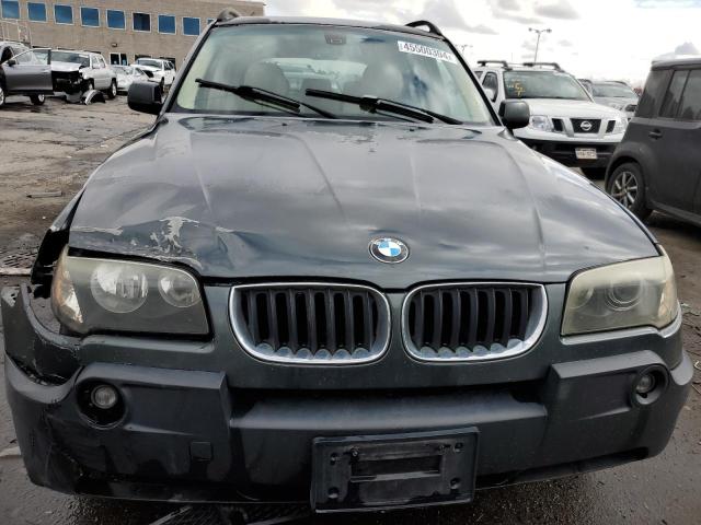 WBXPA934X5WD21441 - 2005 BMW X3 3.0I GREEN photo 5