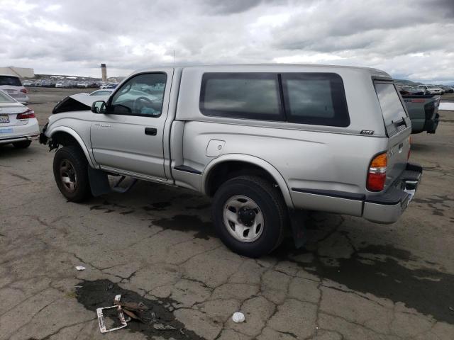 5TENM92N93Z225352 - 2003 TOYOTA TACOMA PRERUNNER GRAY photo 2