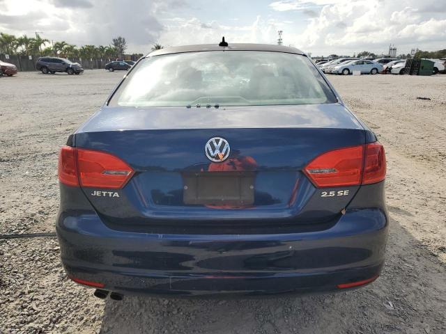 3VWDX7AJXBM061835 - 2011 VOLKSWAGEN JETTA SE BLUE photo 6