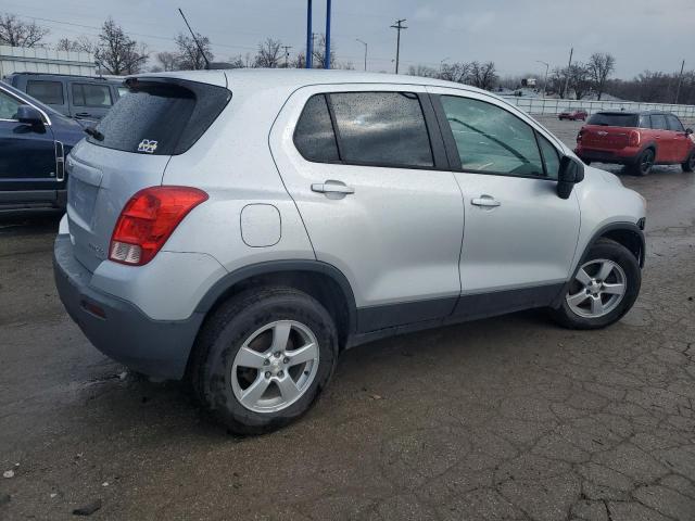 KL7CJNSBXGB528453 - 2016 CHEVROLET TRAX LS SILVER photo 3