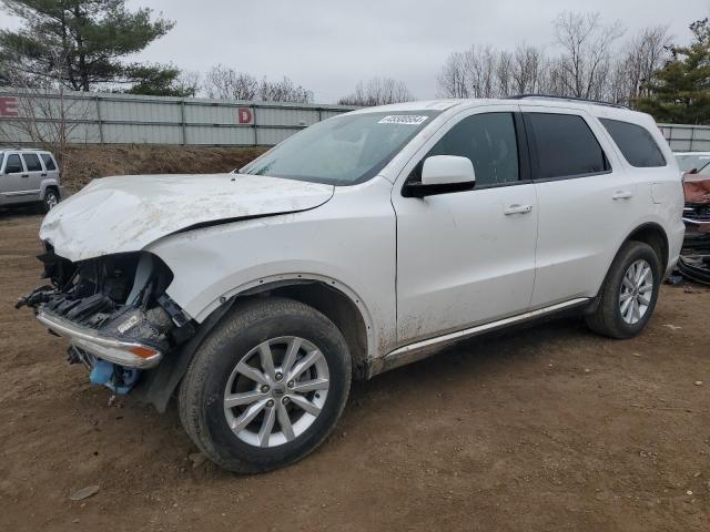 1C4RDJAG3KC853149 - 2019 DODGE DURANGO SXT WHITE photo 1