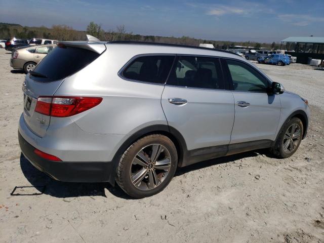 KM8SR4HF4GU163635 - 2016 HYUNDAI SANTA FE SE ULTIMATE SILVER photo 3