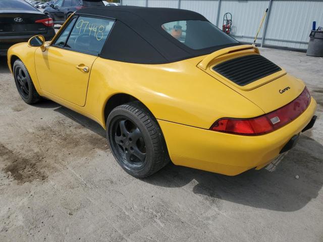 WP0CA2990SS340831 - 1995 PORSCHE 911 CARRERA 2 YELLOW photo 3