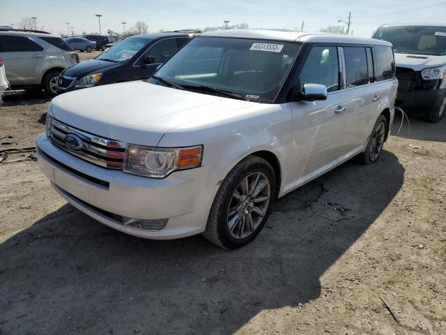 2FMGK5DC9ABA38719 - 2010 FORD FLEX LIMITED WHITE photo 1