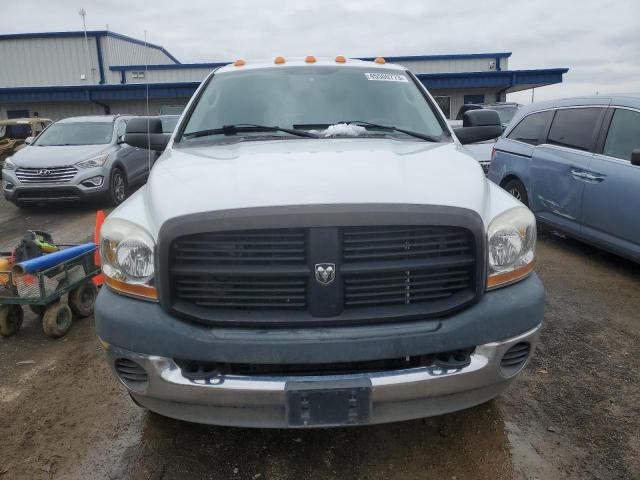 3D7KS26C46G246723 - 2006 DODGE RAM 2500 ST WHITE photo 5