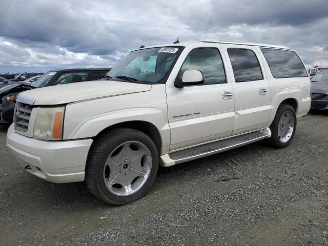 3GYFK66N03G334873 - 2003 CADILLAC ESCALADE ESV WHITE photo 1