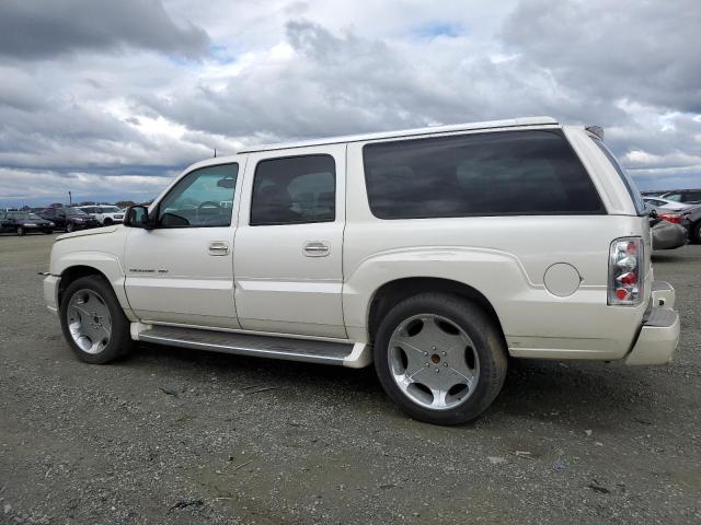 3GYFK66N03G334873 - 2003 CADILLAC ESCALADE ESV WHITE photo 2