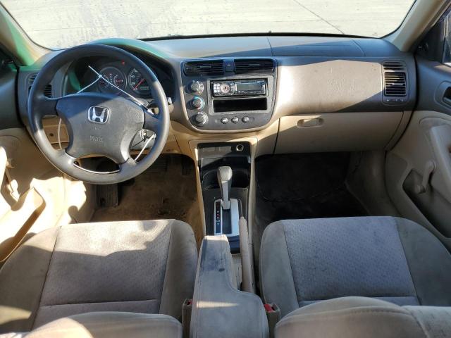 2HGES16354H611846 - 2004 HONDA CIVIC DX VP BLUE photo 8