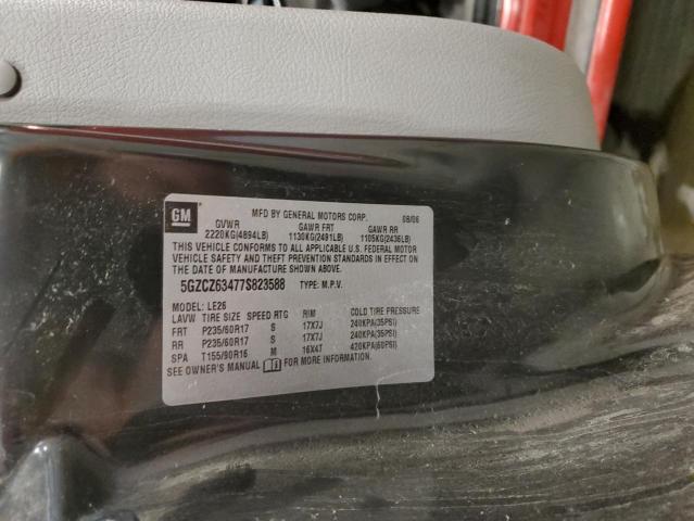 5GZCZ63477S823588 - 2007 SATURN VUE RED photo 13