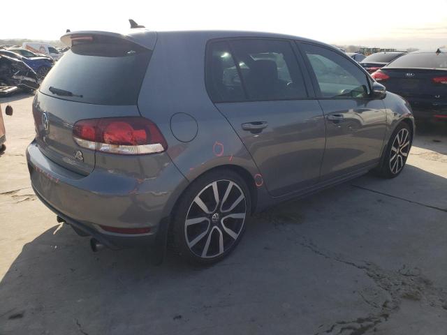 WVWHV7AJ6DW076054 - 2013 VOLKSWAGEN GTI GRAY photo 3